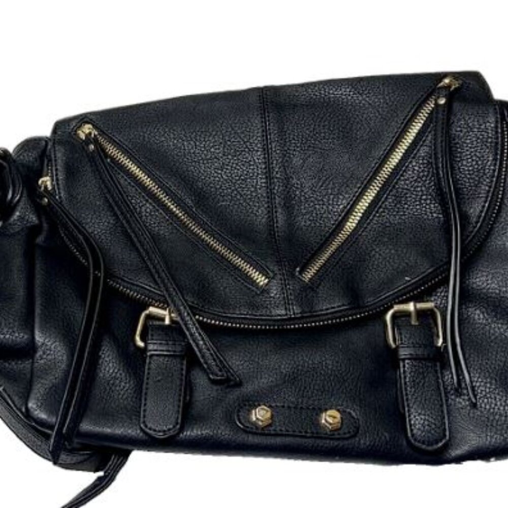 Call It Spring Black Leather Purse